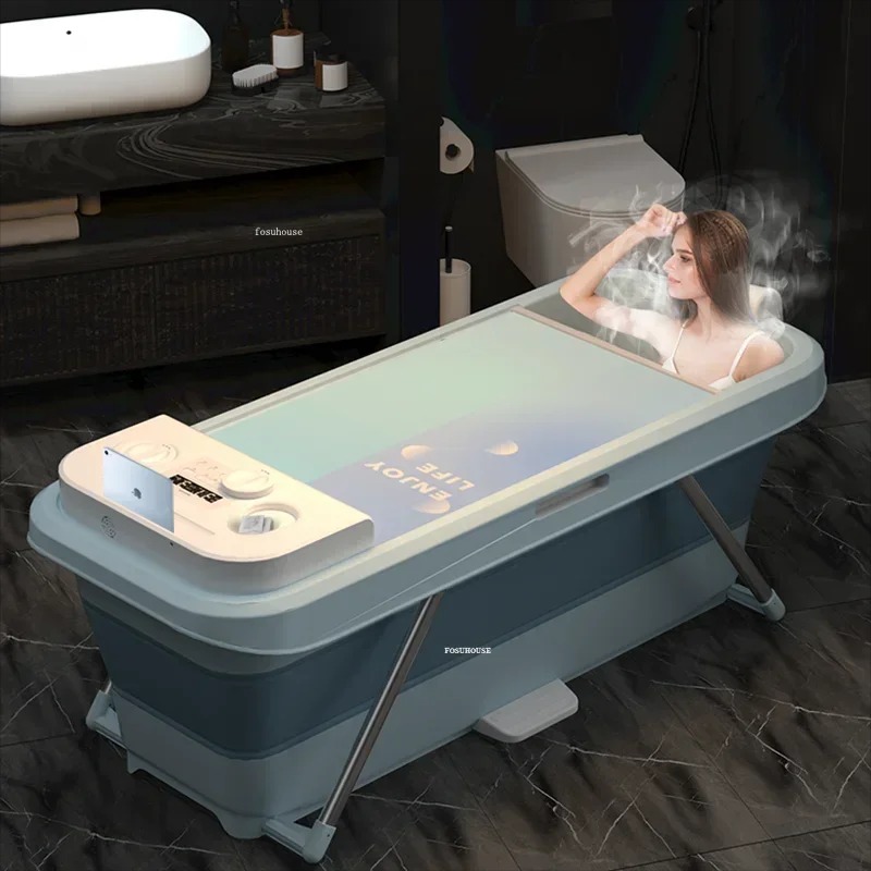 Home Bathroom Spa - Foldable Spa Bathtub Portable Bathtub Adult