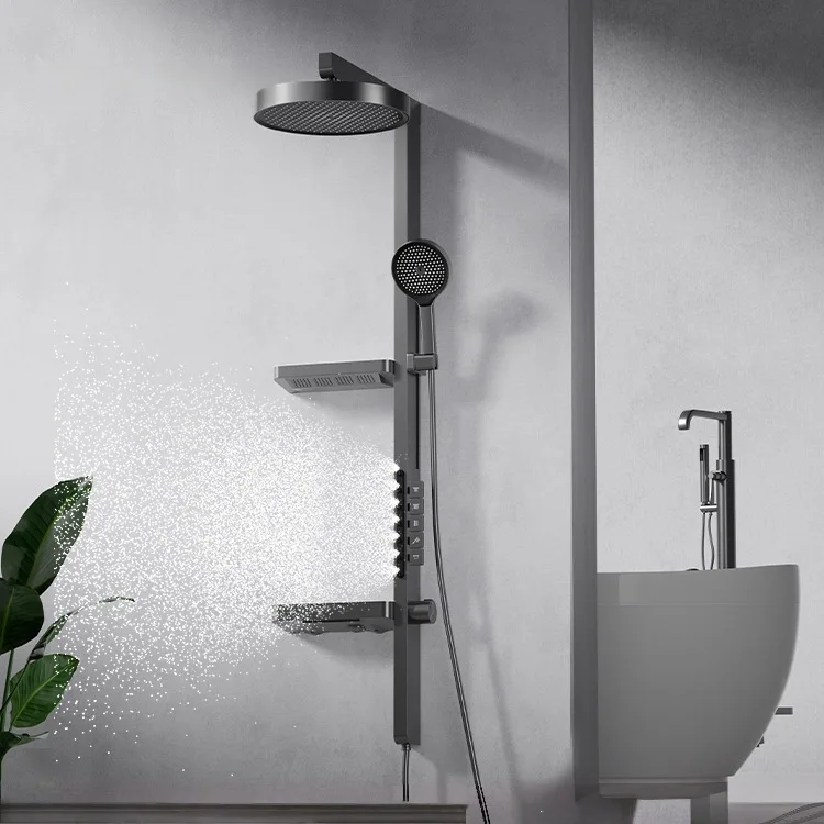 Jet Home Bathroom - #Rain Shower Set, LED Digital Display,
