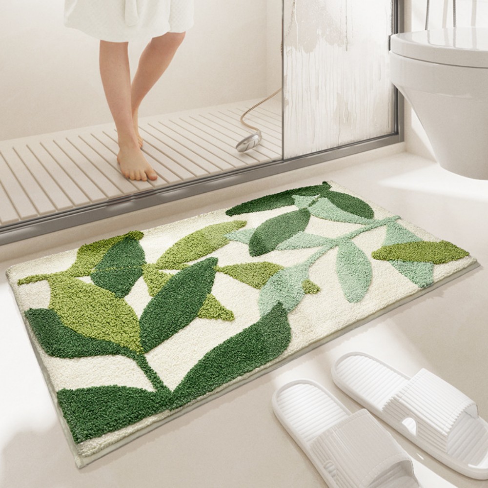 Home Bathroom Cleaning Machine - VIKAMA Bathroom Anti Slip Absorbent Carpet