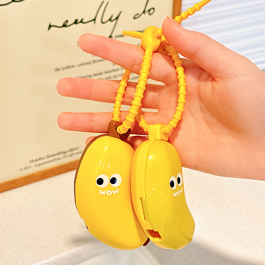 Home Bathroom Organizer - Cute Banana Toothbrush Holder Portable Travel