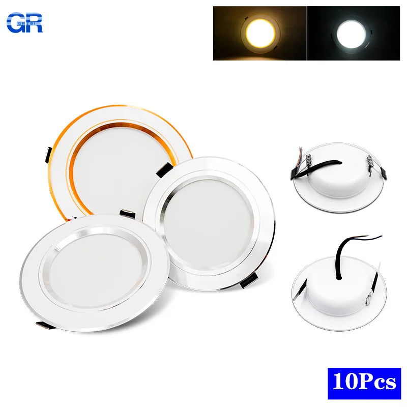10 Cái/lốc Âm Trần Led AC 220V - đánh giá và giá Home Of The Year Bathroom