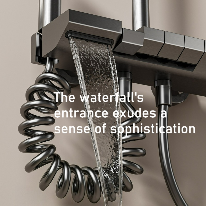 LED Digital Display Shower Set - đánh giá và giá Home Bathroom Faucets