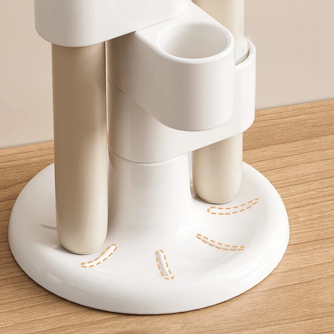 1pcs Rotating Toothbrush Holde - đánh giá và giá Home Bathroom Organizer