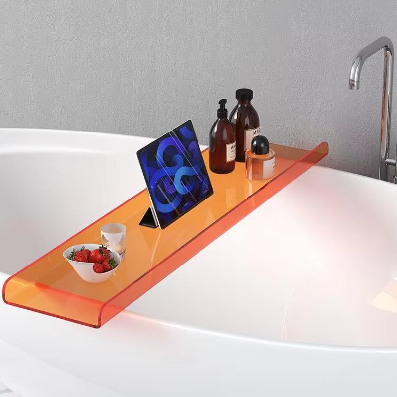 Acrylic Bathtub Caddy with Pho - đánh giá và giá Bath Caddy Tray