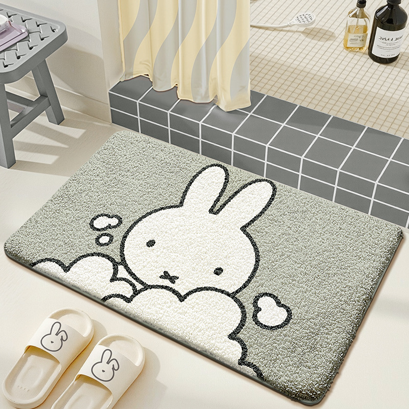 Kawaii Miffy Floor Mat Cute Ca - đánh giá và giá Home Bathroom Movie