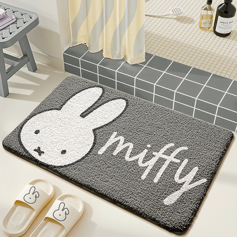 Kawaii Miffy Floor Mat Cute Ca - đánh giá và giá Home Bathroom Movie
