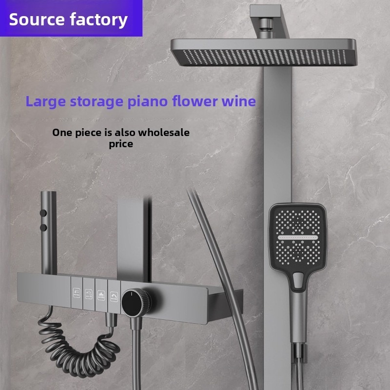 Digital Shower Head Set Pressu - đánh giá và giá Home Bathroom Shower