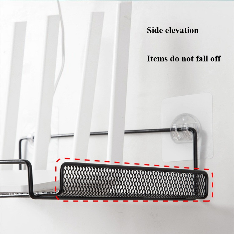 No‑Drill Wall Mount Router She - đánh giá và giá Home Bathroom Organizer