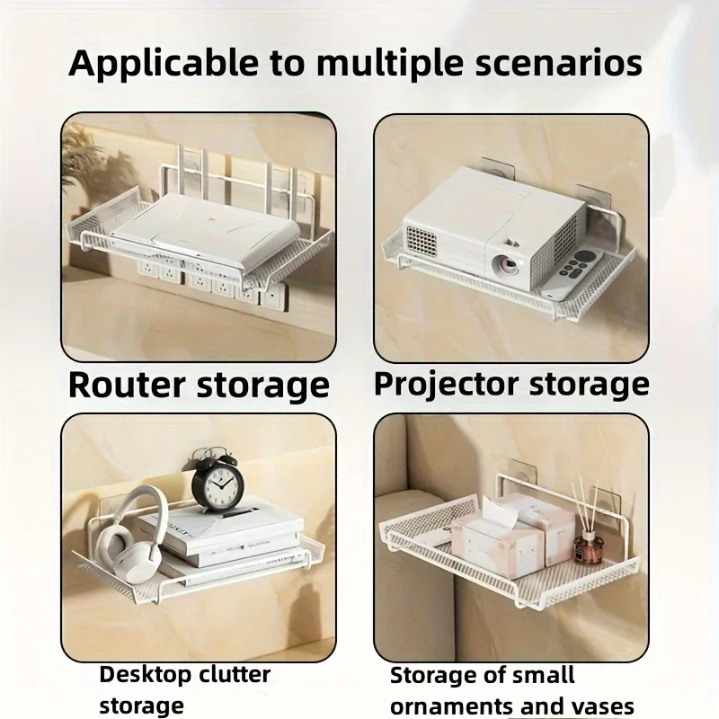 No‑Drill Wall Mount Router She - đánh giá và giá Home Bathroom Organizer