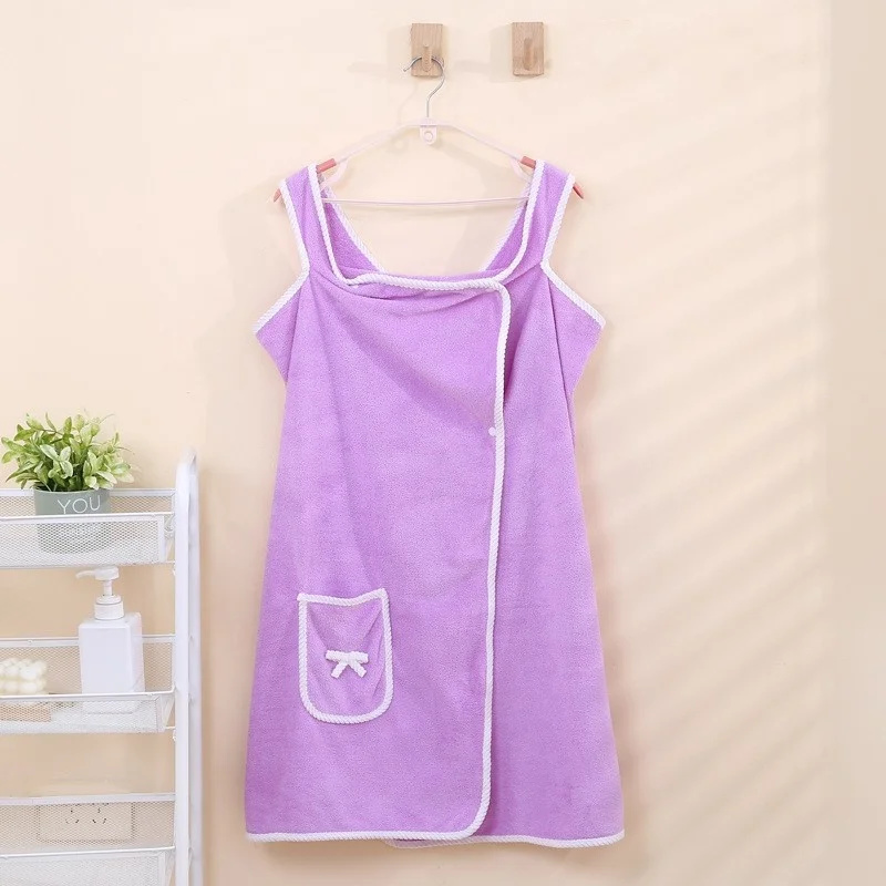 Coral Fleece Bath Towel Wrap,  - đánh giá và giá Home Bathroom Spa