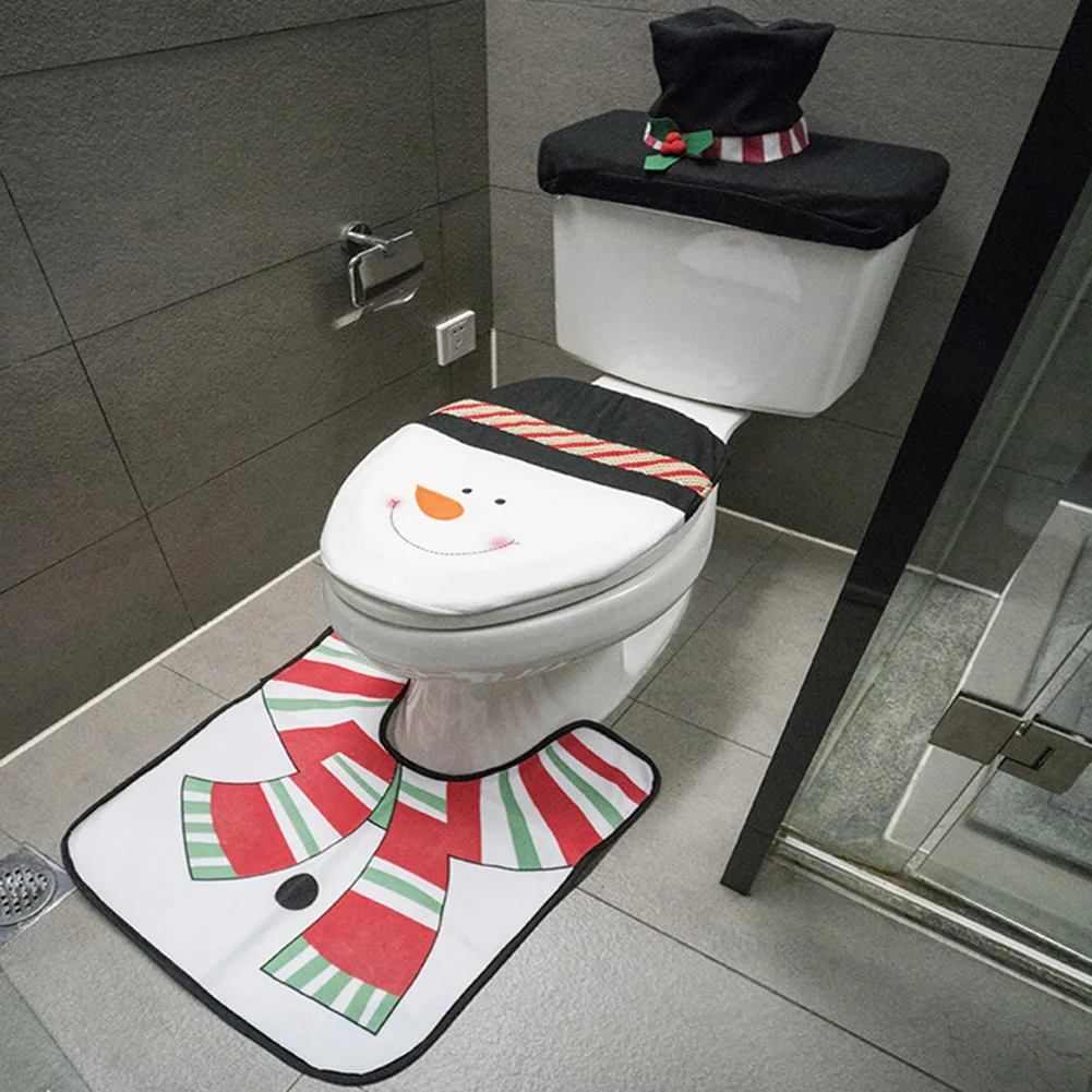 2026 Cute Christmas Toilet Sea - đánh giá và giá Home Of The Year Bathroom