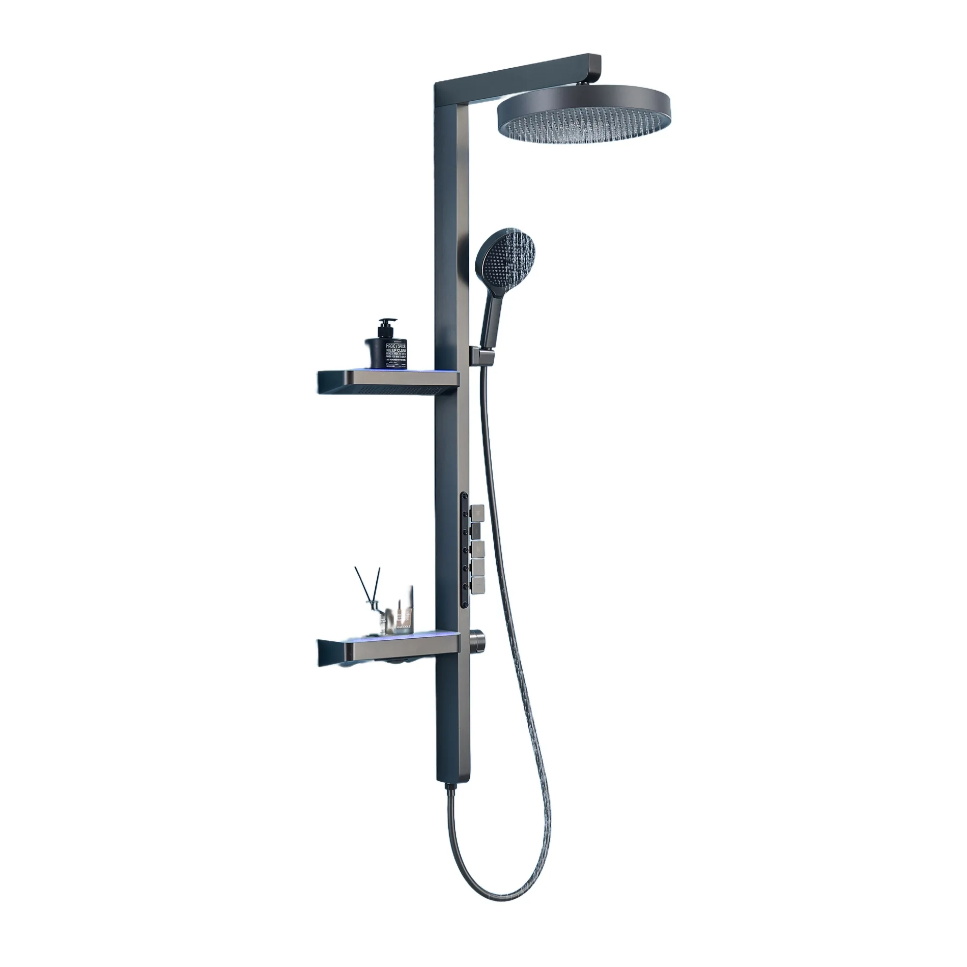#Rain Shower Set, LED Digital  - đánh giá và giá Jet Home Bathroom