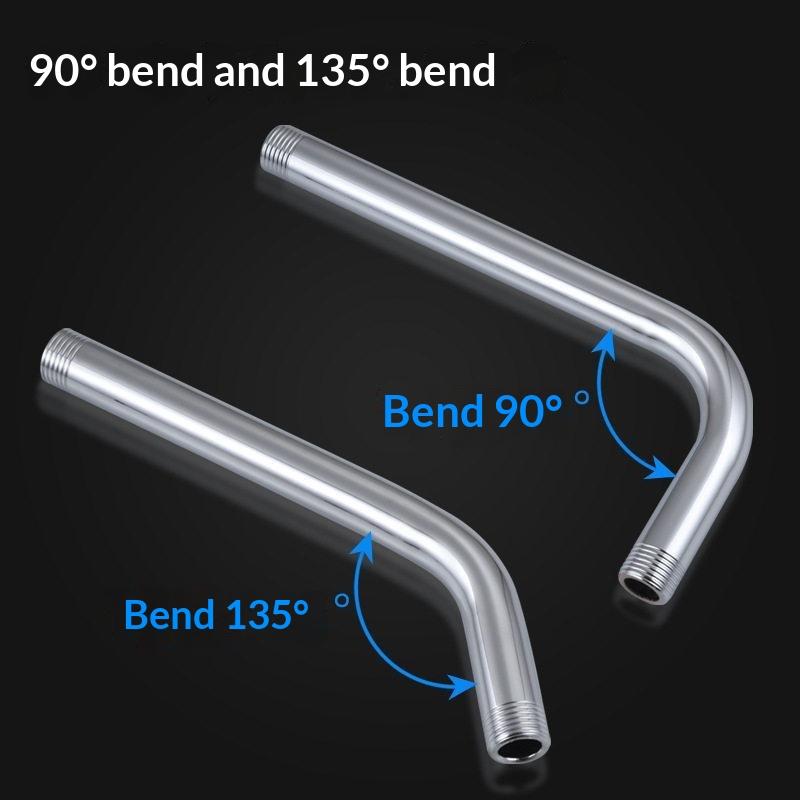 1PCS Wall Shower Arm Rust Proo - đánh giá và giá Jet Home Bathroom
