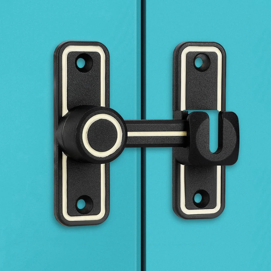 Black Luminous Barn Door Latch - đánh giá và giá Home Bathroom Lock