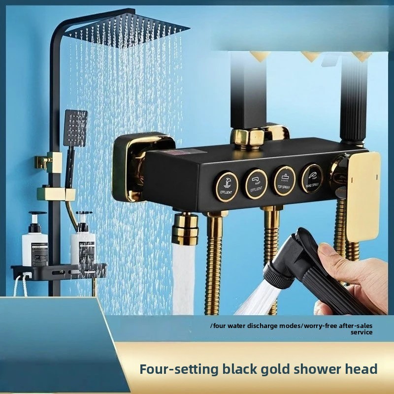 Black Gold Stainless Steel Sho - đánh giá và giá Home Bathroom Faucets