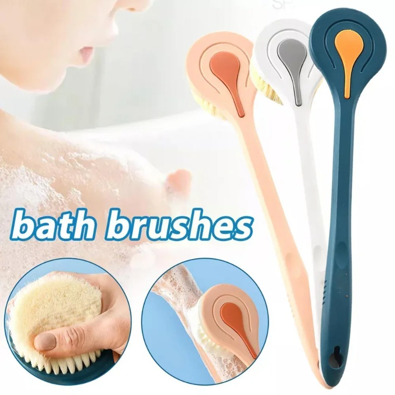 1PC Long Handle Soft Hair Bath - đánh giá và giá Home Bathroom Cleaning Machine