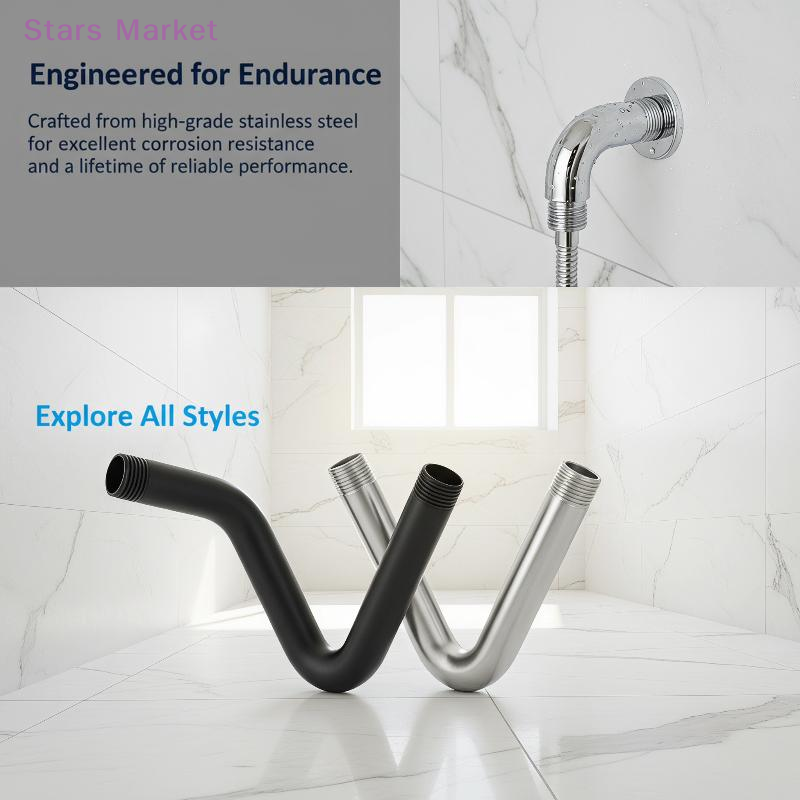 1PCS Wall Shower Arm Rust Proo - đánh giá và giá Home Bathroom Shower