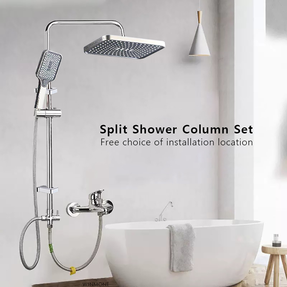 Split Shower Column Set Bathro - đánh giá và giá Home Bathroom Faucets
