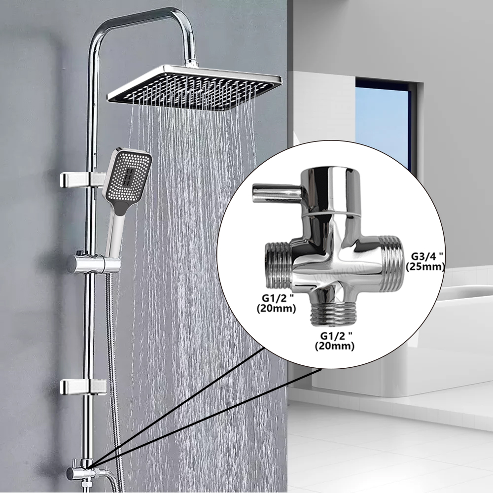 Split Shower Column Set Bathro - đánh giá và giá Home Bathroom Faucets