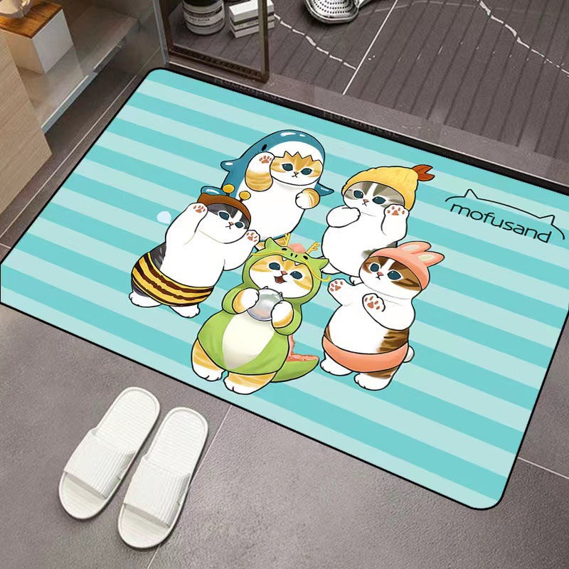 Mofusand Cartoon Diatom Mud Ab - đánh giá và giá Home Bathroom Toilet