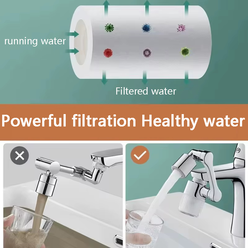 Anti-splash Universal Faucet E - đánh giá và giá Home Bathroom Faucets