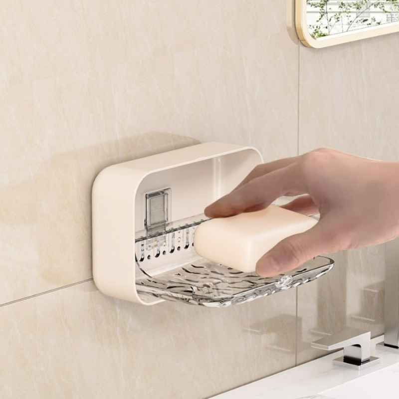 Wall Mount Soap Dish No Drill  - đánh giá và giá Home Bathroom Organizer