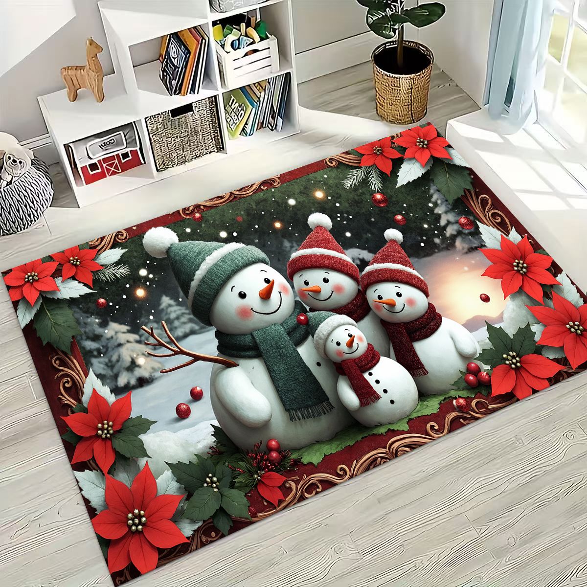 VIKAMA Christmas Rug For Livin - đánh giá và giá Home Bathroom Cleaning Machine