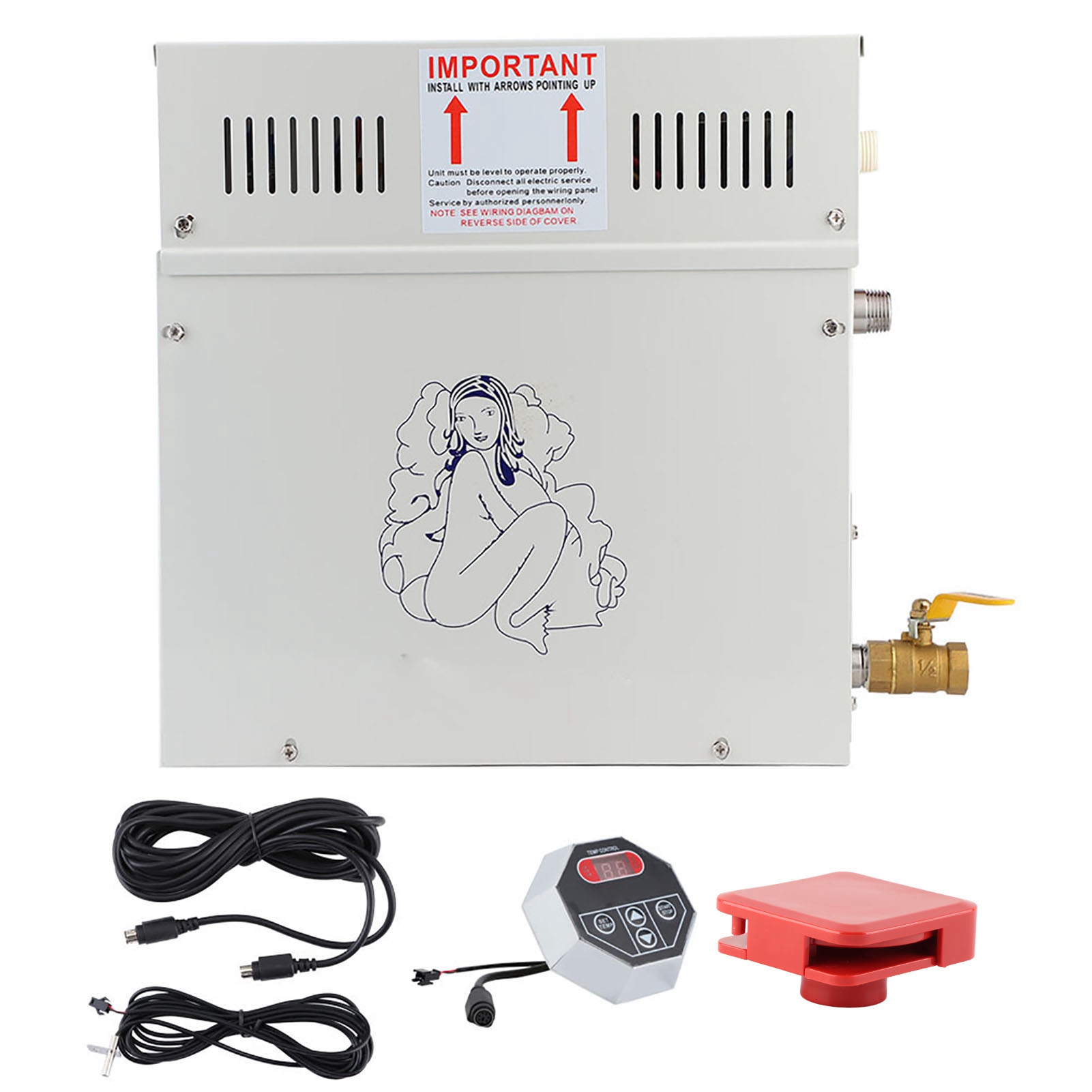 4.5KW 220V Steam Generator Sho - đánh giá và giá Home Bathroom Spa