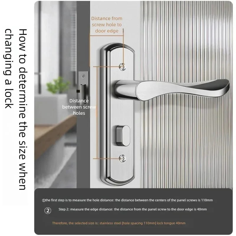Keyless Stainless Steel Privac - đánh giá và giá Home Bathroom Lock