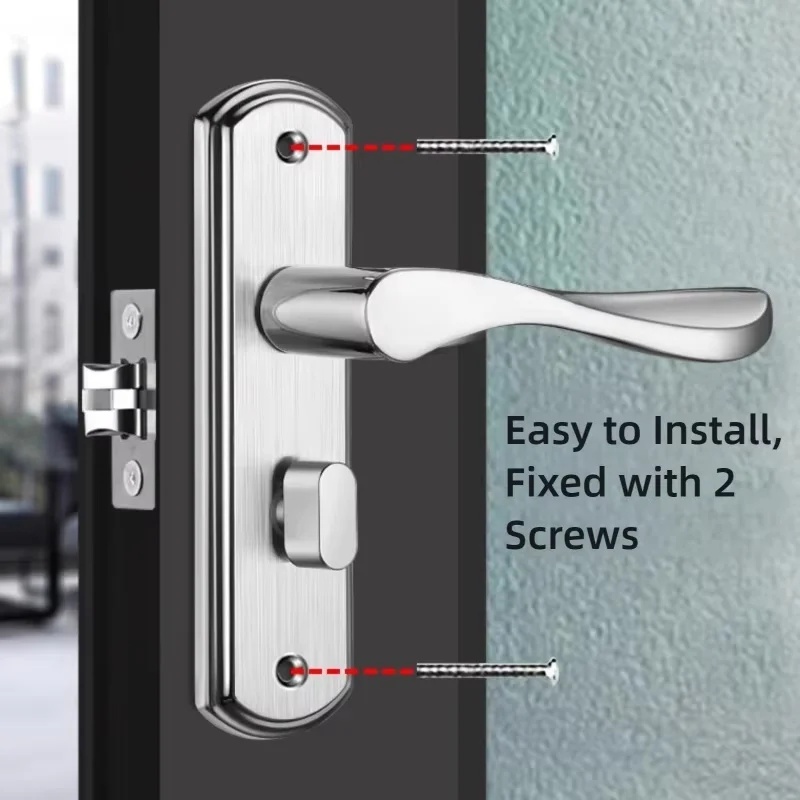 Keyless Stainless Steel Privac - đánh giá và giá Home Bathroom Lock