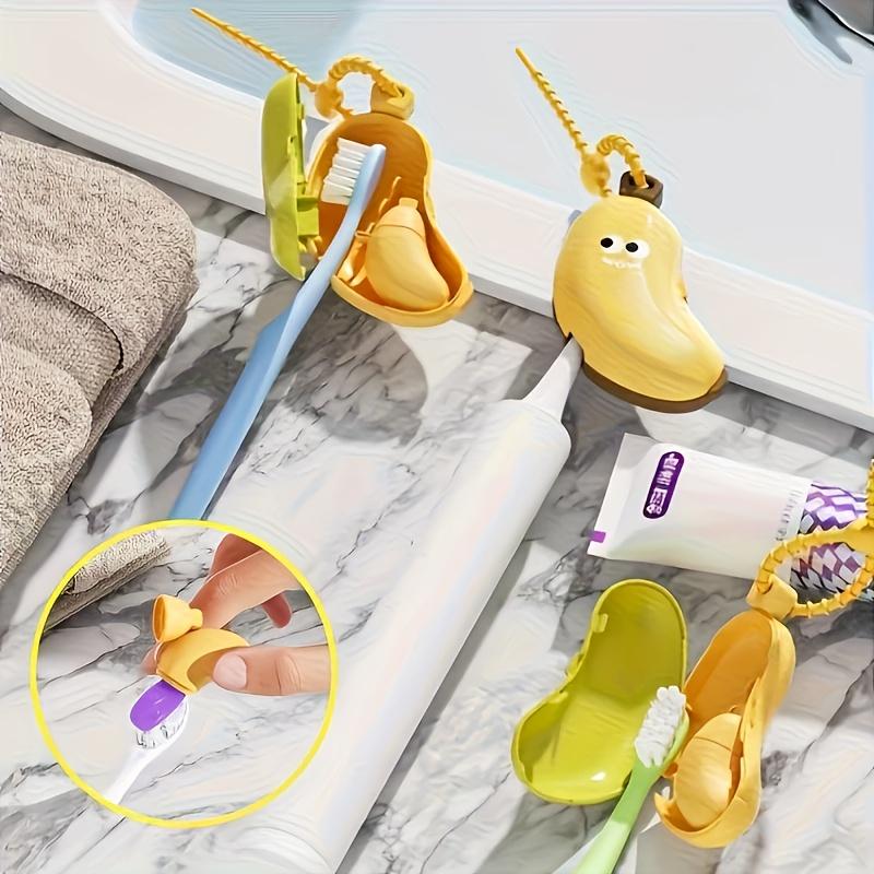 Cute Banana Toothbrush Holder  - đánh giá và giá Home Bathroom Organizer