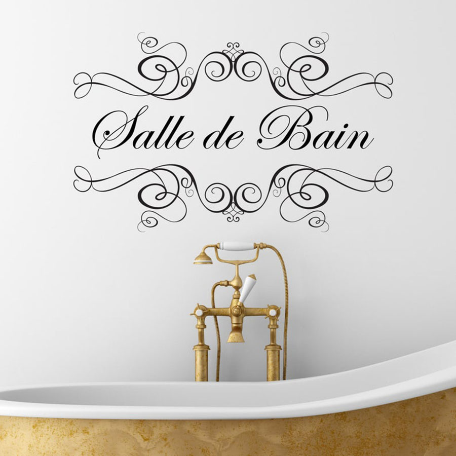 Salle De Bain Wall Sticker Fre - đánh giá và giá Home Bathroom Pictures
