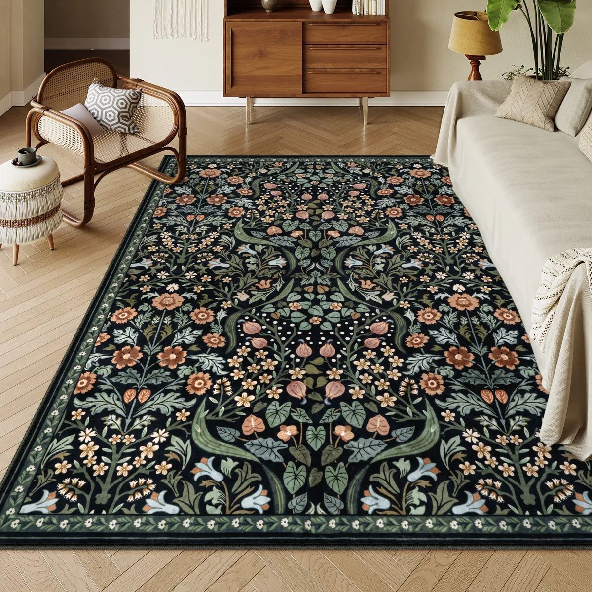 Bohemian Floral Abstract Style - đánh giá và giá Home Bathroom Cleaning Machine
