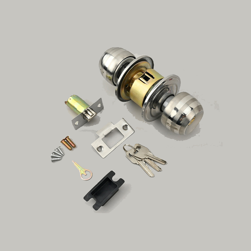 Stainless Steel Golden Round B - đánh giá và giá Home Bathroom Lock