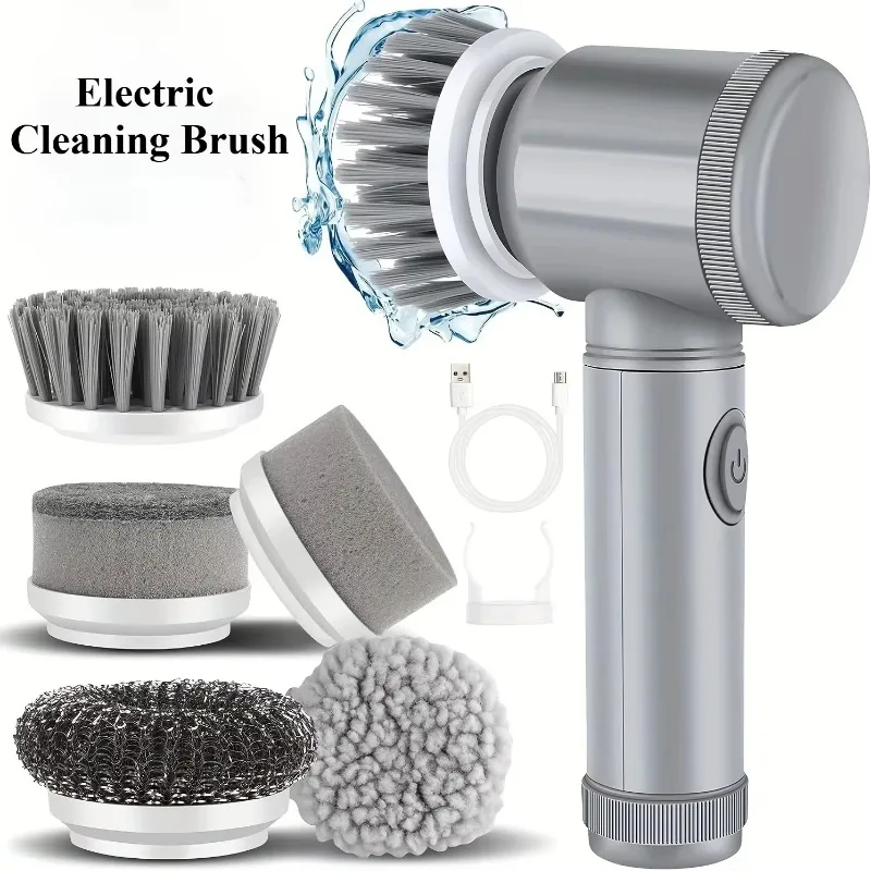 New Cordless Spin Scrubber Ele - đánh giá và giá Home Bathroom Cleaning Machine