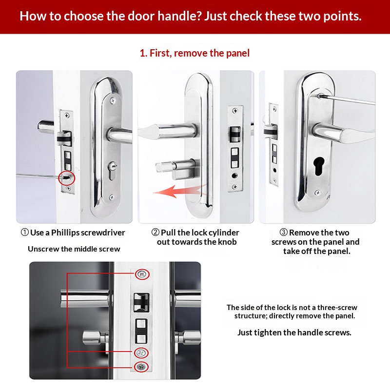 General-Purpose Door Handle fo - đánh giá và giá Home Bathroom Lock